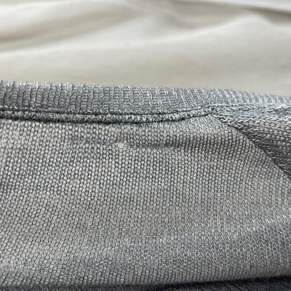 Victoria’s Secret PINK Light Gray Scoop Back Rhinestone Bling Slouchy Sweater XS - Picture 15 of 16